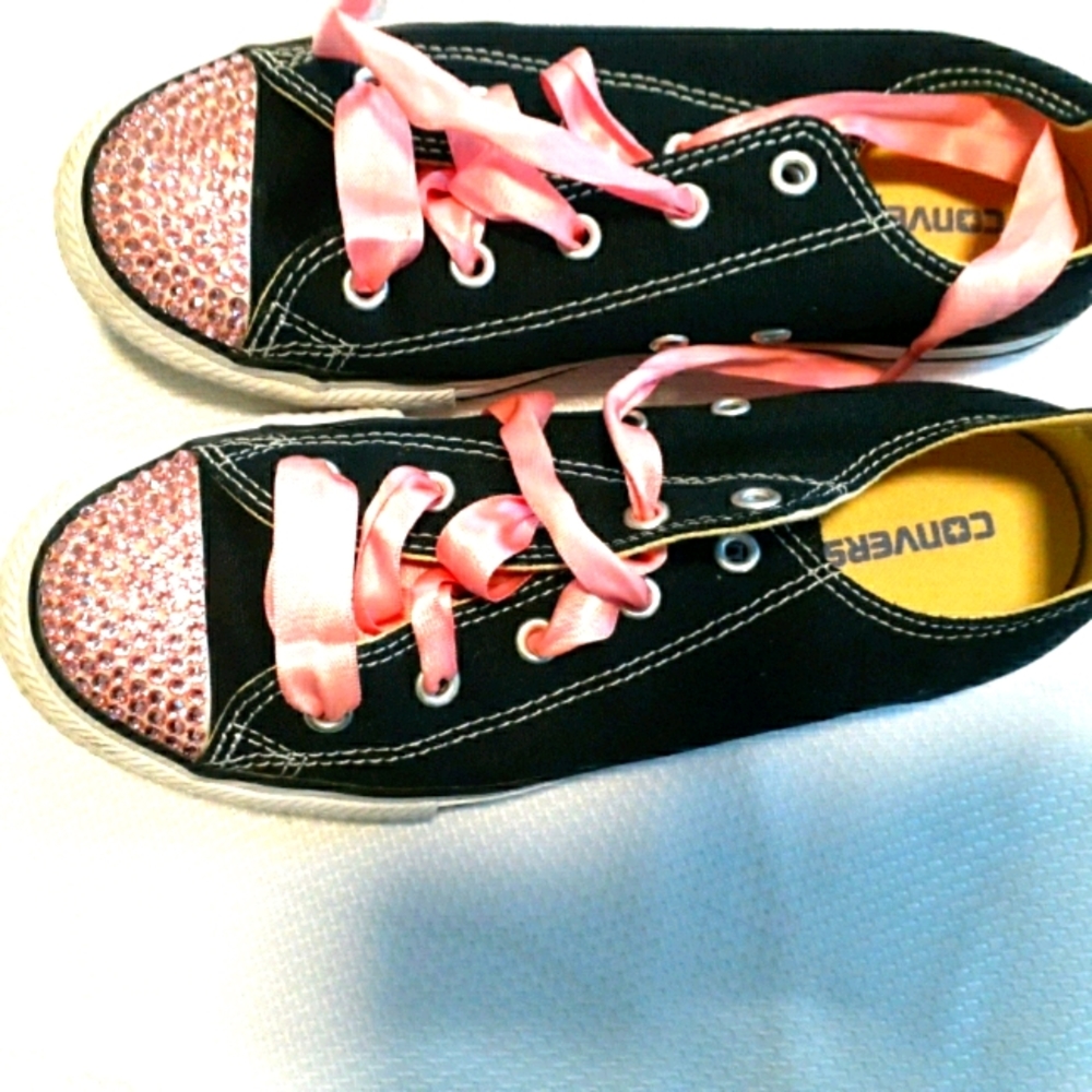 Custom converse sneakers big kids